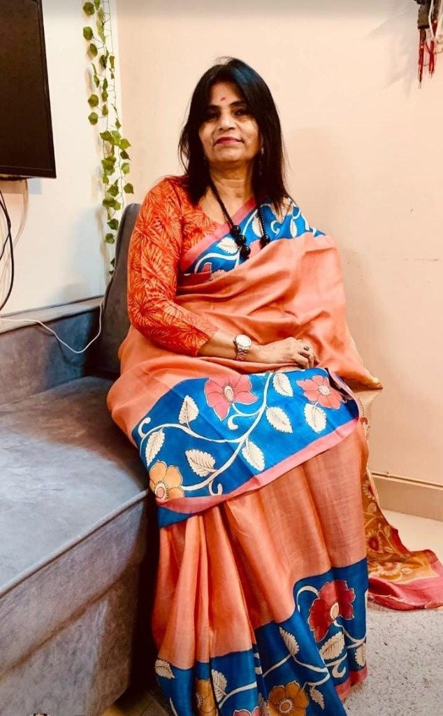 Tassar katha work